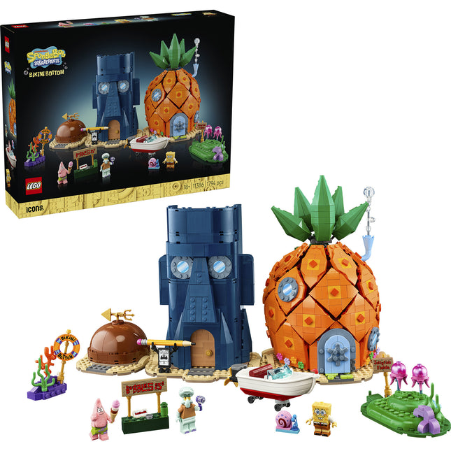 LEGO 11386 Icons SpongeBob Schwammkopf: Bikini Bottom