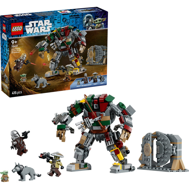 LEGO 75451 Star Wars Showdown mit dem Wächterdroiden am Huttenpalast