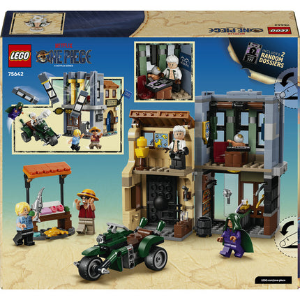 LEGO 75642 One Piece Showdown mit Kapitän Smoker