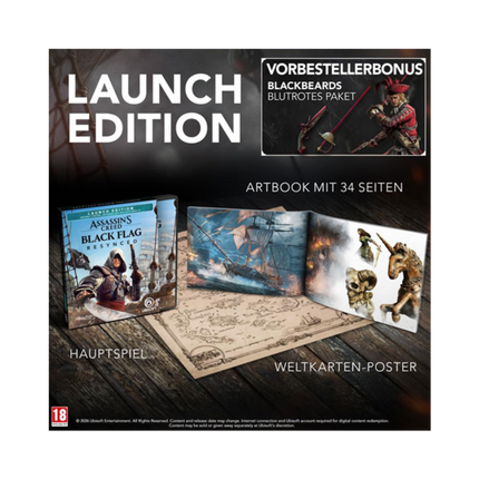 Assasins Creed: Black Flag Resynced Launch Edition - Playstation 5