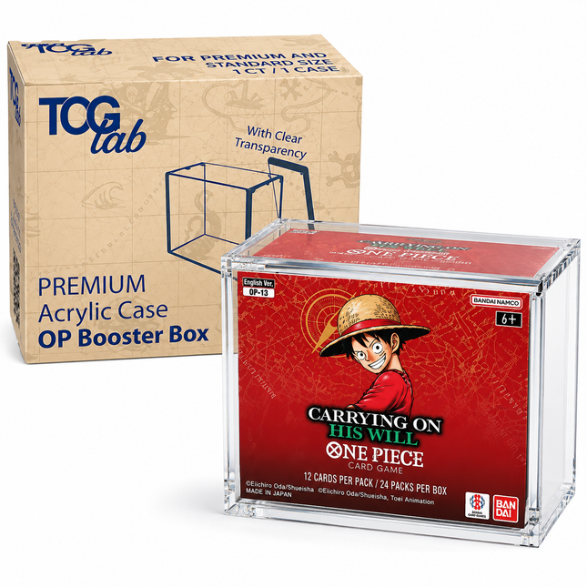 TCGLAB: Premium Magnetisches Case passgenau für One Piece Booster Displays