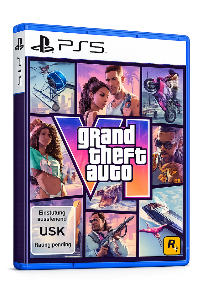 GTA VI Playstation 5 (Code in der Box) - Playstation Spiel