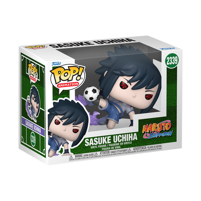NARUTO 2026 SOCCER - POP FUNKO VINYL FIGURE 2339 SASUKE UCHIHA 9CM - Figuren