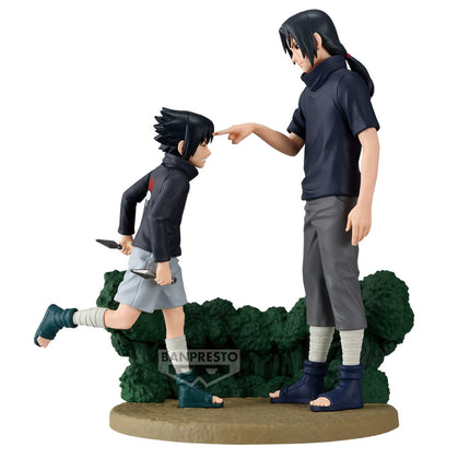 NARUTO SHIPPUDEN - MEMORABLE SAGA - SASUKE UCHIHA & ITACHI UCHIHA - 14CM - Figuren