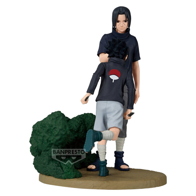 NARUTO SHIPPUDEN - MEMORABLE SAGA - SASUKE UCHIHA & ITACHI UCHIHA - 14CM - Figuren