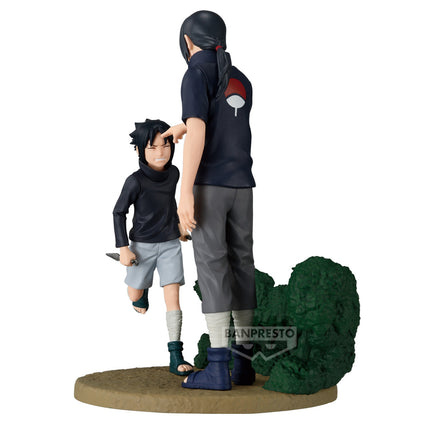NARUTO SHIPPUDEN - MEMORABLE SAGA - SASUKE UCHIHA & ITACHI UCHIHA - 14CM - Figuren
