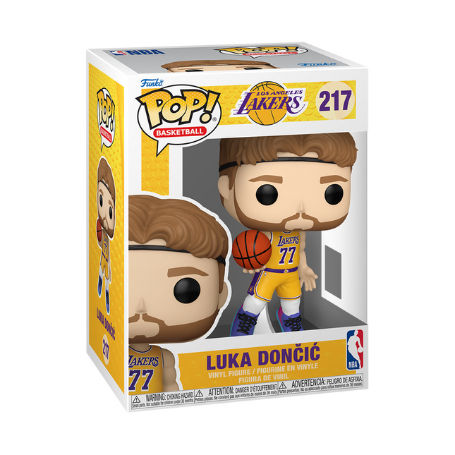 NBA S17 - POP FUNKO VINYL FIGURE 217 LUKA DONCIC (LOS ANGELES LAKERS) 9CM - Figuren