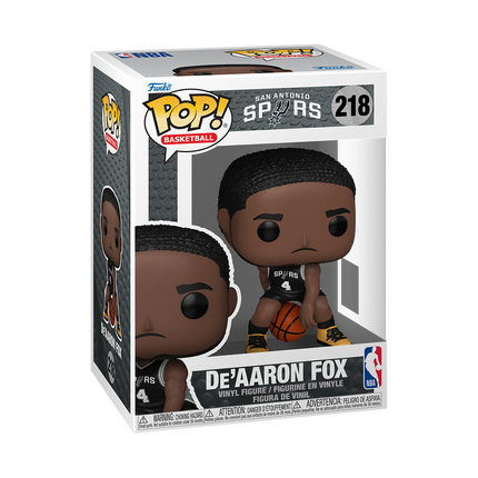 NBA S17 - POP FUNKO VINYL FIGURE 218 DE’AARON FOX (SPURS) 9CM - Figuren