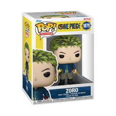 NETFLIX: ONE PIECE (LA) - POP FUNKO VINYL FIGURE 1879 ZORO 9CM - Figuren