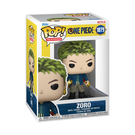 NETFLIX: ONE PIECE (LA) - POP FUNKO VINYL FIGURE 1879 ZORO 9CM - Figuren