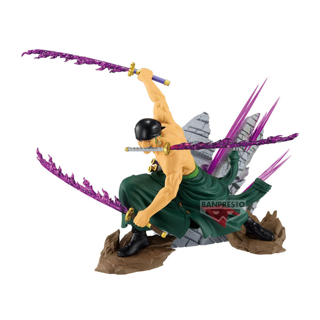 ONE PIECE - THEORAMA SOUL - RORONOA ZORO - STATUA 21CM - Figuren