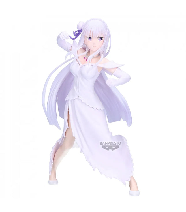 Re:ZERO -Starting Life in Another World ESPRESTO-Excite Motions-Emilia (22 cm) - Figuren
