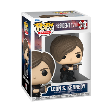 RESIDENT EVIL S2 - POP FUNKO VINYL FIGURE 1294 LEON S. KENNEDY 9CM - Figuren