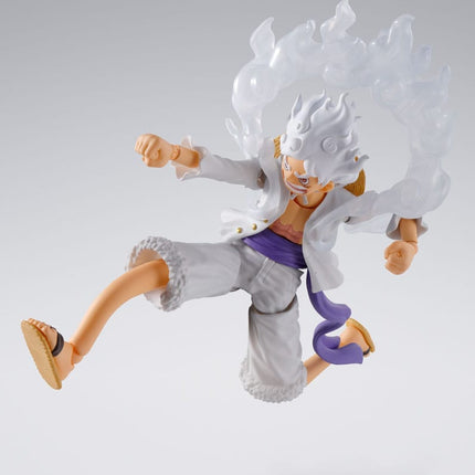 One Piece S.H. Figuarts Actionfigur Monkey D. Ruffy Gear 5 15 cm