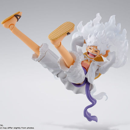 One Piece S.H. Figuarts Actionfigur Monkey D. Ruffy Gear 5 15 cm
