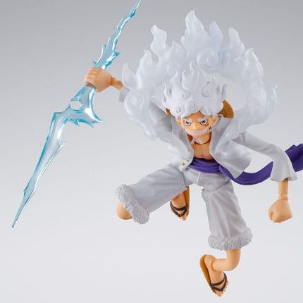 One Piece S.H. Figuarts Actionfigur Monkey D. Ruffy Gear 5 15 cm