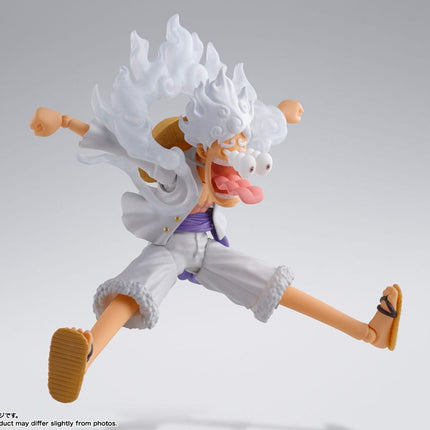 One Piece S.H. Figuarts Actionfigur Monkey D. Ruffy Gear 5 15 cm